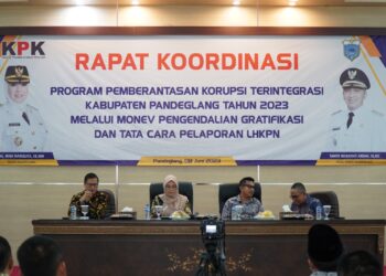 Pemkab Pandeglang dan KPK RI Laksanakan Rakor Pencegahan Gratifikasi dan Tata Cara Pelaporan LHKPN