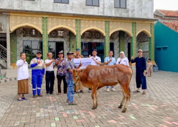 Komitmen Salurkan CSR, PT Gandasari Group Investama Salurkan Hewan Kurban