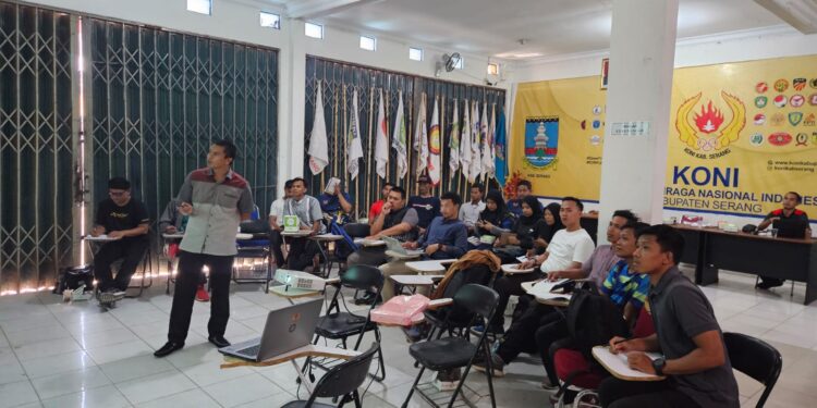 Gencar Gelar Pelatihan untuk Pelatih, KONI Kab. Serang: Kami Akan Terus Genjot
