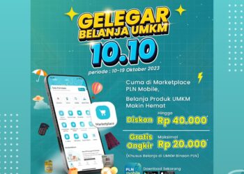 Hadir Lagi, Kini Belanja Produk UMKM Banten Marketplace PLN Mobile Dapat Promo Harbolnas