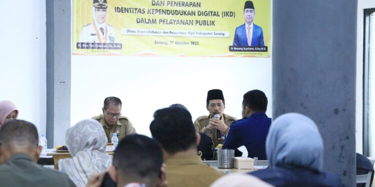 Disdukcapil Kabupaten Serang Terapkan Penggunaan Identitas Kependudukan Digital