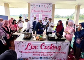 Dukung Pemerintah Cegah Stunting, Srikandi PLN Banten Gelar Aksi Sosial Peningkatan Gizi Ibu Hamil dan Balita