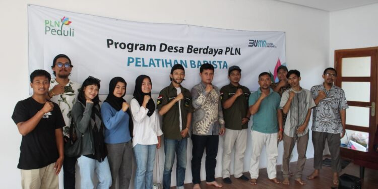 Antusiasme Tinggi, PLN UID Banten melalui Program Desa Berdaya siap Hadirkan Barista-barista Baru