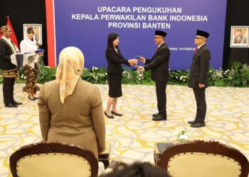 Hadiri Pengukuhan KPw BI Banten, Pj Sekda Virgojanti: Kami Berharap Peningkatan Sinergitas Untuk Ekonomi Berkelanjutan