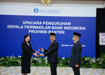 Ameriza M Moesa Resmi Dikukuhkan Jadi Kepala Perwakilan Bank Indonesia Provinsi Banten