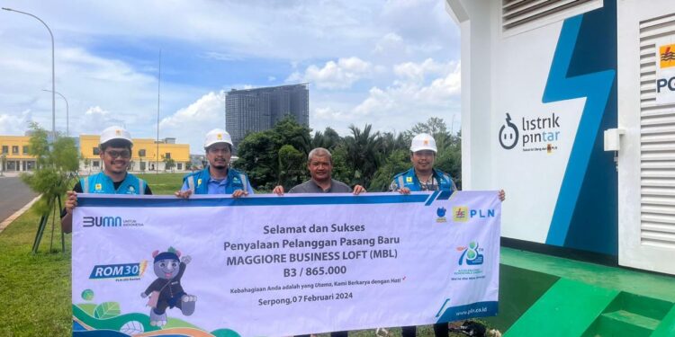 Dukung Pertumbuhan Ekonomi Banten, PLN Sambung 58 Juta VA Listrik untuk Pelanggan Tegangan Menengah