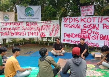 Mahasiswa STISIP Banten Raya Gelar ‘Diskotik’ Kepemimpinan Pandeglang 2024-2029