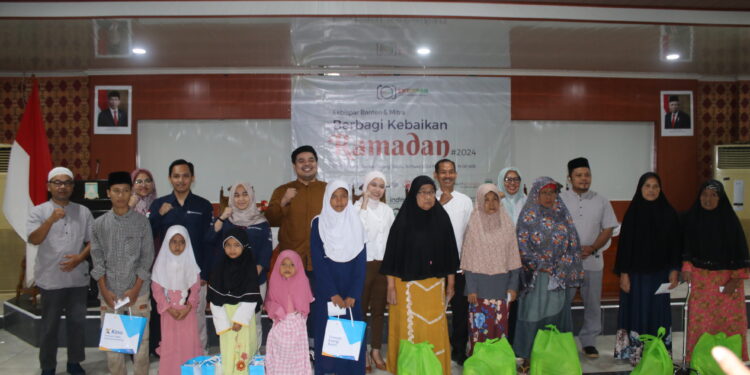 Gerakan Berbagi Kebaikan Pokja Ekbispar Banten, Santuni Anak Yatim dan Dhuafa