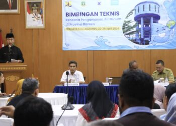 Perumda Tirta Al Bantani Targetkan Pelayanan Air Minum Standar Aman