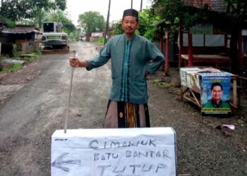 Pembangunan Jalan Kadubungbang – Cimanuk Disambut Baik Masyarakat
