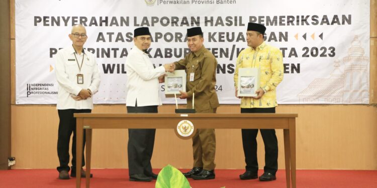 13 Kali Berturut-turut, Pemkab Serang Raih Opini WTP dari BPK RI