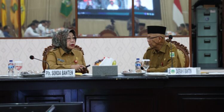 Rakor Inflasi, Plh Sekda Provinsi Banten Virgojanti: Harga Bahan Pokok Terjaga