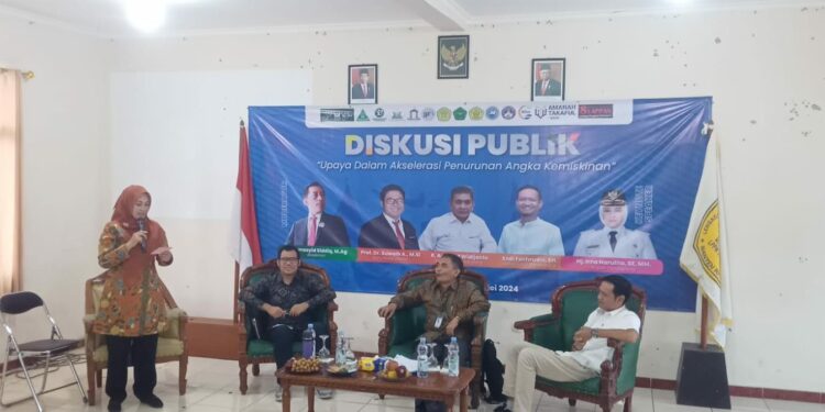 Lintas Organisasi di Pandeglang Gelar Diskusi Publik Bedah Potensi Entaskan Kemiskinan