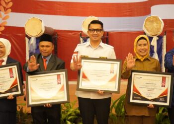 Pemkab Pandeglang Sabet Lima Penghargaan Dari BKKN Banten