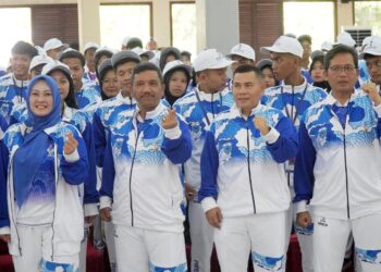 Bupati Irna Lepas Atlet POPDA XI Kabupaten Pandeglang