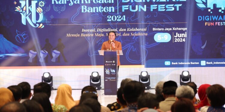 Karya Kreatif Banten dan Digiwara Fun Fest 2024, Pj Gubernur Al Muktabar: Provinsi Banten Memiliki Potensi Besar