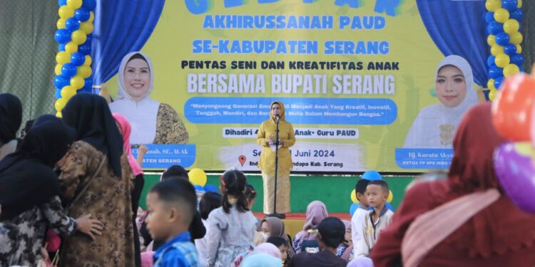 Bupati Serang Sebut Anak Usia Dini Investasi Penting Peningkatan SDM