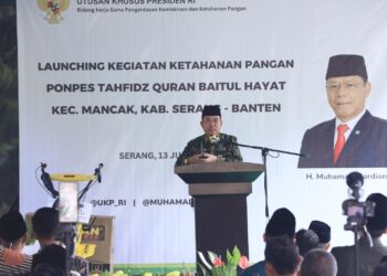 Santri di Kabupaten Serang Didorong Turut Serta Bangun Ketahanan Pangan