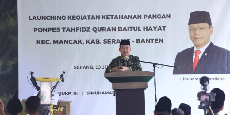 Santri di Kabupaten Serang Didorong Turut Serta Bangun Ketahanan Pangan