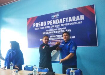 Pilbup Pandeglang: Yoyon Sujana Dapat Surat Tugas dari DPP Partai Demokrat