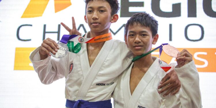 Ikuti Sang Bunda Nurul Azizah, Headar Ali Atlet Jujitsu Banten Raih Prestasi Tingkat Internasional