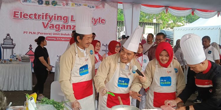 Electrifying Lifestyle Vaganza, PLN Gandeng Pemprov Banten Gelar Lomba Memasak Menggunakan Kompor Induksi
