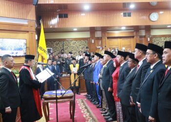 50 Anggota DPRD Dilantik, Bupati Serang Harap Lakukan Pengawasan dengan Baik