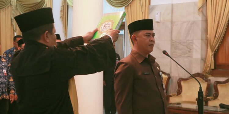 Bupati Serang Kukuhkan Sarudin Jabat Kepala BPKAD