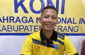 Ketua KONI Kabupaten Serang Minta Cabor untuk Memberikan Prestasi Emas
