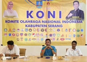 KONI Kabupaten Serang Matangkan Persiapan Porkab 2025, Ini Harapan Agus Irawan