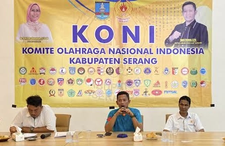 KONI Kabupaten Serang Matangkan Persiapan Porkab 2025, Ini Harapan Agus Irawan