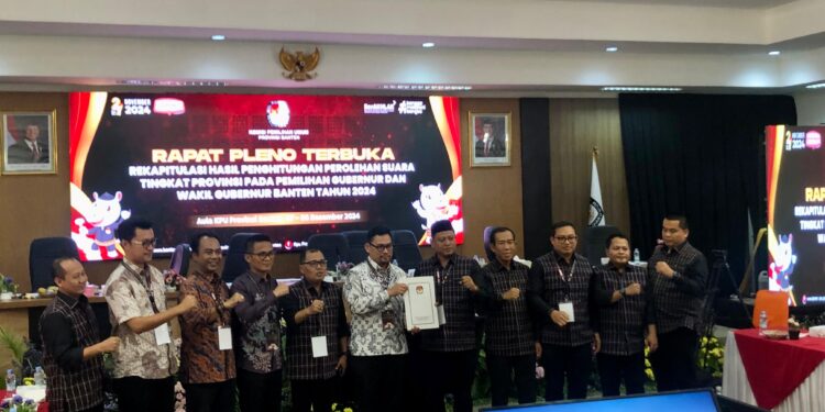 Sah! KPU Banten Tetapkan Andra Soni-Dimyati Menang dari Rivalnya Airin-Ade, Selisih 653.318 Suara