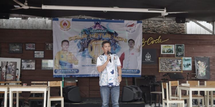 Apresiasi ESI Kabupaten Serang Gelar Kejuaraan Piala Ketua KONI, Agus Irawan: Tujuan Kita Jaring Atlet Berprestasi