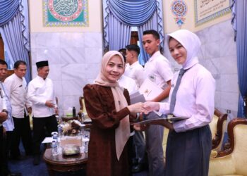 Bupati Ratu Zakiyah Lepas Capaska Wakili Kabupaten Serang ke tingkat Provinsi dan Nasional