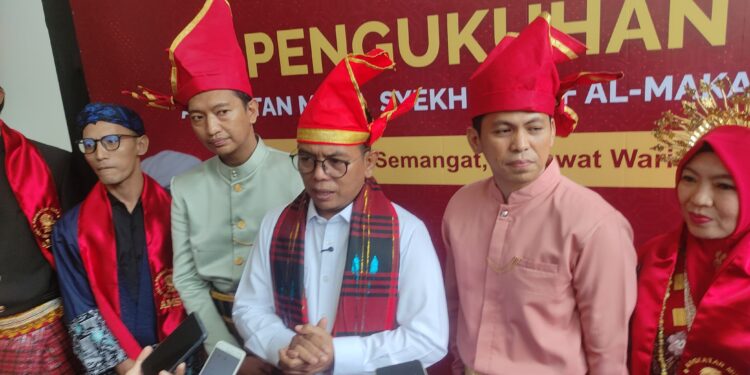AMSY Resmi Dikukuhkan di Banten, Gubernur Andra Soni: Kita Harus Gali Nilai Perjuangan Syekh Yusuf