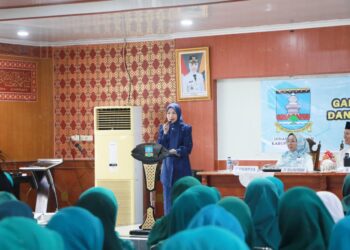 Launching Gapudakan TP PPK, Bupati Ratu Zakiyah Harap Bakal jadi Percontohan