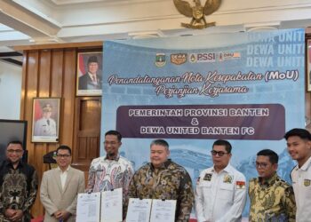 BIS Resmi Jadi Markas Dewa United FC, Dinas PUPR Provinsi Banten Terus Tingkatkan Infrastruktur