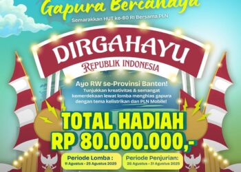 PLN UID Banten Gelar Lomba Hias Gapura Bertajuk ‘Gapura Bercahaya’
