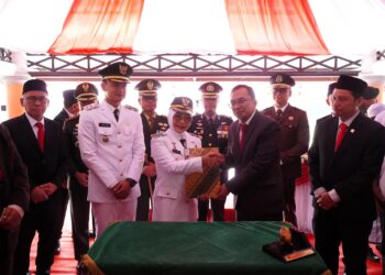 Pandeglang Launching Aplikasi “Didingklik” pada Upacara HUT RI ke-80