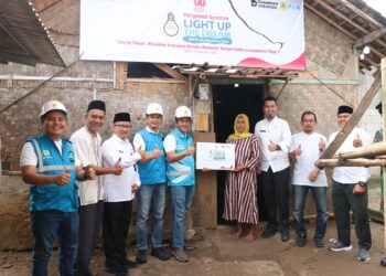 PLN UID Banten Salurkan Program LUTD untuk 87 Keluarga Prasejahtera  di Lebak