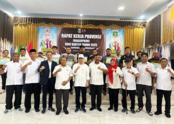 Rakerprov KONI Banten 2025: Dorong Prestasi Menuju Target 5 Besar PON 2032