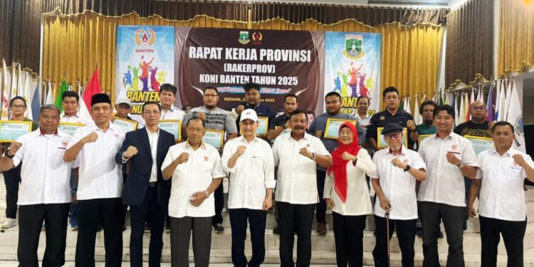 Rakerprov KONI Banten 2025: Dorong Prestasi Menuju Target 5 Besar PON 2032