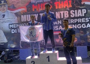 Kejurnas Muaythai 2025 NTB, Banten Raih 1 Emas, 4 Perak dan 3 Perunggu