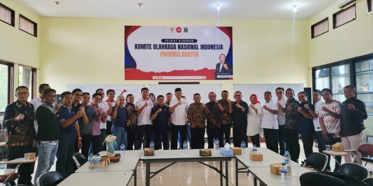 Rapat Pleno KONI Banten, Roni Alfanto Ditunjuk sebagai Plt Ketua KONI Provinsi Banten