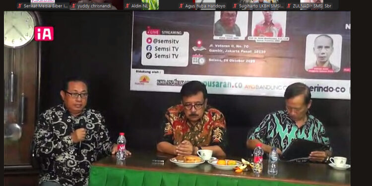 Dialog Nasional SMSI Songsong HPN 2026: “Media Baru vs UU ITE”