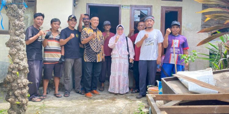 Rumahnya Di Renovasi, Warga Kota Sari Bersyukur Dan Ucapkan Terimakasih