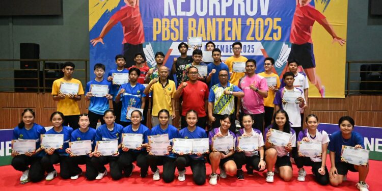 Kirim 80 Pemain ke Kejurnas Bulutangkis di Malang, Ketua Pengprov PBSI Banten H Sudarto Adinagoro: Ukirlah Prestasi Terbaik