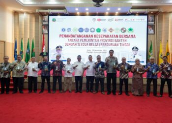 Gubernur Andra Soni Perkuat Kolaborasi dengan 12 Kampus demi Percepatan Pembangunan Banten