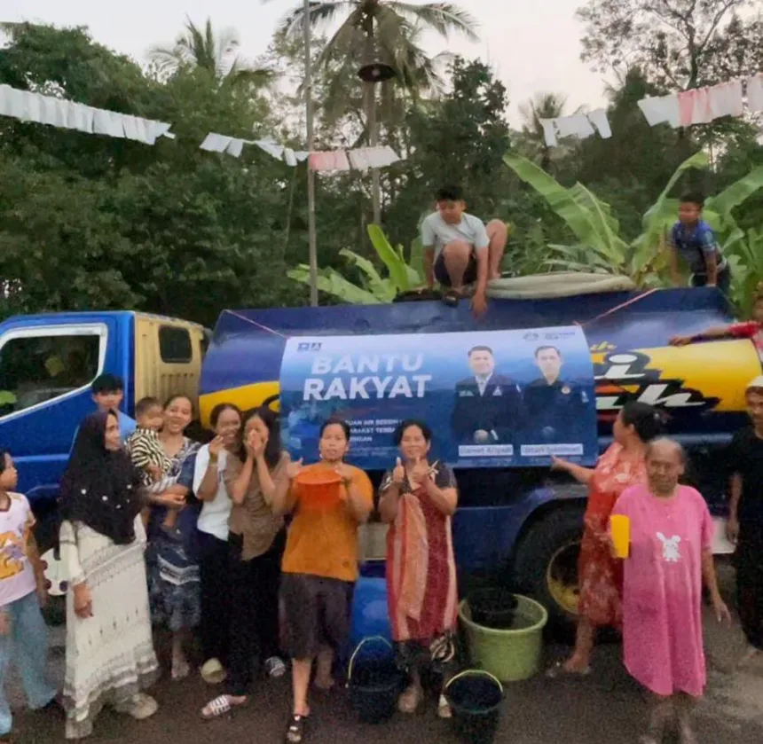 BM PAN, Air Bersih, Kekeringan, Pandeglang, PAN Bantu Rakyat, Karangsetra