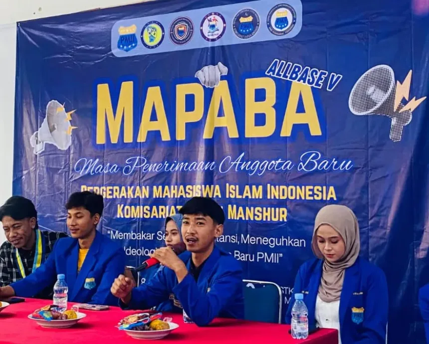 PMII Syekh Manshur, MAPABA All Base V, Arya Mandalika, kaderisasi PMII, militansi kader, ideologi pergerakan